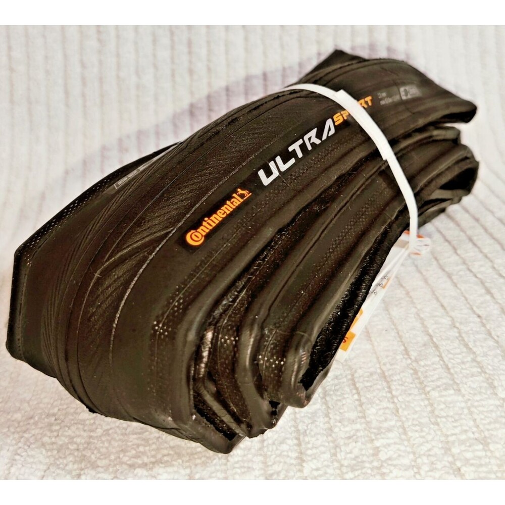 Continental Ultra Sport III Tire - 700 x 23, Clincher, Folding, Black- PureGrip